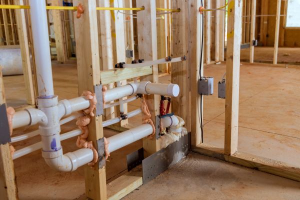 Rough Plumbing Installation in Renton